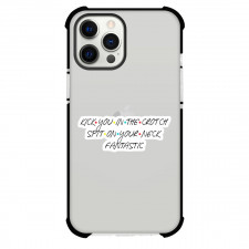 Friends TV Show Rachel Green Phone Case For iPhone Samsung Galaxy Pixel OnePlus Vivo Xiaomi Asus Sony Motorola Nokia - Rachel Green Kick You In The Crotch Spit On Your Neck Fantastic Sticker Art