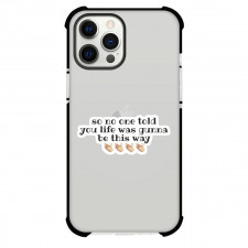 Friends TV Show Phone Case For iPhone Samsung Galaxy Pixel OnePlus Vivo Xiaomi Asus Sony Motorola Nokia - Friends TV Show Song Lyrics So No One Told You Life Is Gonna Be This Way Sticker Art