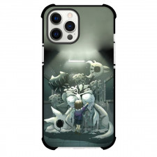 Undertale Frisk Phone Case For iPhone Samsung Galaxy Pixel OnePlus Vivo Xiaomi Asus Sony Motorola Nokia - Frisk Illustration Gray