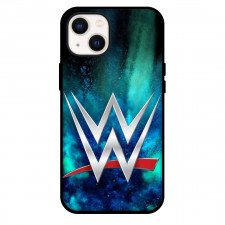 WWE Phone Case For iPhone Samsung Galaxy Pixel OnePlus Vivo Xiaomi Asus Sony Motorola Nokia - WWE Logo On Blue Smoke