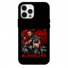 WWE Roman Reigns Phone Case For iPhone Samsung Galaxy Pixel OnePlus Vivo Xiaomi Asus Sony Motorola Nokia - Roman Reigns The Bloodline Black Background