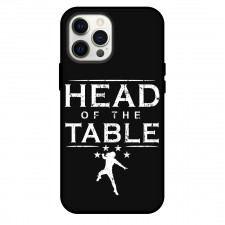 WWE Roman Reigns Phone Case For iPhone Samsung Galaxy Pixel OnePlus Vivo Xiaomi Asus Sony Motorola Nokia - Roman Reigns Head Of The Table Black Background