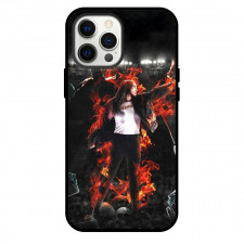 WWE Ronda Rousey Phone Case For iPhone Samsung Galaxy Pixel OnePlus Vivo Xiaomi Asus Sony Motorola Nokia - Ronda Rousey On Fire Pointing