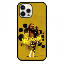 WWE Seth Rollins Phone Case For iPhone Samsung Galaxy Pixel OnePlus Vivo Xiaomi Asus Sony Motorola Nokia - Seth Rollins Celebration Visionary Yellow Background
