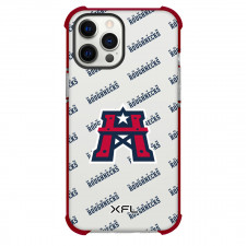XFL Houston Roughnecks Phone Case For iPhone Samsung Galaxy Pixel OnePlus Vivo Xiaomi Asus Sony Motorola Nokia - Houston Roughnecks Medley Monogram Wordmark