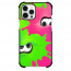 Splatoon Case For iPhone Samsung Galaxy Pixel OnePlus Vivo Xiaomi Asus Sony Motorola Nokia - Splatoon Eye Wallpaper Pink & Green