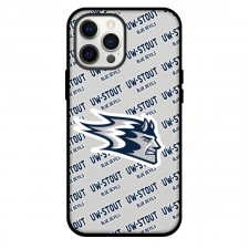 Wisconsin?Stout University Blue Devils Phone Case For iPhone and Samsung Galaxy Devices - Wisconsin?Stout University Blue Devils College Football Medley Monogram Wordmark