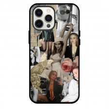 Lily-Rose Depp Phone Case For iPhone Samsung Galaxy Pixel OnePlus Vivo Xiaomi Asus Sony Motorola Nokia - Lily-Rose Depp Grayscale Collage