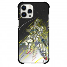 Gundam F91 Phone Case For iPhone Samsung Galaxy Pixel OnePlus Vivo Xiaomi Asus Sony Motorola Nokia - Gundam F91 Green Robot Shadow with Multi Background