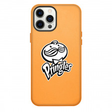 Pringles Phone Case For iPhone Samsung Galaxy Pixel OnePlus Vivo Xiaomi Asus Sony Motorola Nokia - Pringles Logo Black And White