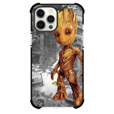 Guardians Of The Galaxy Baby Groot Phone Case For iPhone Samsung Galaxy Pixel OnePlus Vivo Xiaomi Asus Sony Motorola Nokia - Movie Background