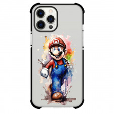 Super Mario Bros. Mario Phone Case For iPhone And Samsung Galaxy Devices - Watercolor Style 1