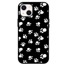 Paw Print Silhouette Phone Case For iPhone Samsung Galaxy Pixel OnePlus Vivo Xiaomi Asus Sony Motorola Nokia - Paw Print Silhouette Pattern Art