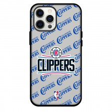 NBA Los Angeles Clippers Phone Case For iPhone Samsung Galaxy Pixel OnePlus Vivo Xiaomi Asus Sony Motorola Nokia - Los Angeles Clippers Medley Monogram Wordmark
