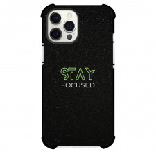 Quotes Phone Case For iPhone Samsung Galaxy Pixel OnePlus Vivo Xiaomi Asus Sony Motorola Nokia - Quotes Stay Focused On Dark Background