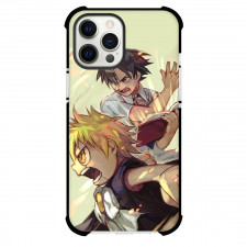 Zatch Bell Case For iPhone Samsung Galaxy Pixel OnePlus Vivo Xiaomi Asus Sony Motorola Nokia - Zatch Bell & Kiyo Takamine Screaming Side Portrait Oil Painting