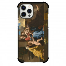 Nicolas Poussin The Holy Family Phone Case For iPhone and Samsung Galaxy Devices - The Holy Family Painting Baroque Artwork