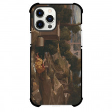 Nicolas Poussin Landscape With Saint John Phone Case For iPhone and Samsung Galaxy Devices - Landscape With Saint John Painting Baroque Artwork