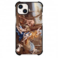 Nicolas Poussin The Nurture Of Jupiter Phone Case For iPhone and Samsung Galaxy Devices - The Nurture Of Jupiter Painting Baroque Artwork