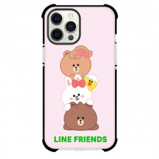 LINE Friends Phone Case For iPhone Samsung Galaxy Pixel OnePlus Vivo Xiaomi Asus Sony Motorola Nokia - LINE Friends Brown Cony And Choco Poster