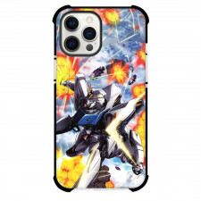 Gundam F91 Phone Case For iPhone Samsung Galaxy Pixel OnePlus Vivo Xiaomi Asus Sony Motorola Nokia - Gundam F91 Custom Technical Robot Shown Power Background