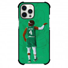 NBA Jrue Holiday Phone Case For iPhone Samsung Galaxy Pixel OnePlus Vivo Xiaomi Asus Sony Motorola Nokia - Jrue Holiday Back Portrait Jersey Vector Art