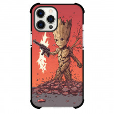 Guardians Of The Galaxy Baby Groot Phone Case For iPhone Samsung Galaxy Pixel OnePlus Vivo Xiaomi Asus Sony Motorola Nokia - Baby Groot Shooting