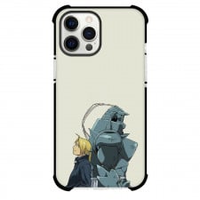 Fullmetal Alchemist Phone Case For iPhone And Samsung Galaxy Devices - Edward Elric Alphonse Elric Back To Back
