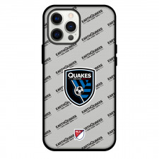 MLS San Jose Earthquakes Phone Case For iPhone and Samsung Galaxy Devices - San Jose Earthquakes Medley Monogram Wordmark