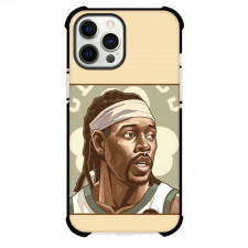 NBA Jrue Holiday Phone Case For iPhone Samsung Galaxy Pixel OnePlus Vivo Xiaomi Asus Sony Motorola Nokia - Jrue Holiday Portrait Retro Illustration