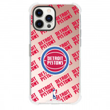 NBA Detroit Pistons Phone Case For iPhone Samsung Galaxy Pixel OnePlus Vivo Xiaomi Asus Sony Motorola Nokia - Detroit Pistons Medley Monogram Wordmark