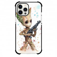 Guardians Of The Galaxy Baby Groot Phone Case For iPhone Samsung Galaxy Pixel OnePlus Vivo Xiaomi Asus Sony Motorola Nokia - Baby Groot Watercolor Style 2