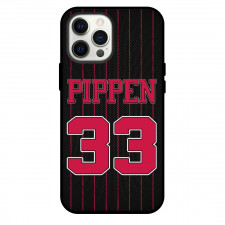NBA Scottie Pippen Phone Case For iPhone Samsung Galaxy Pixel OnePlus Vivo Xiaomi Asus Sony Motorola Nokia - Scottie Pippen Chicago Bulls No. 33 Jersey