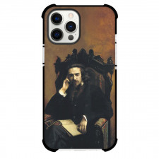 Ivan Kramskoi Portrait of Philosopher Vladimir Phone Case For iPhone and Samsung Galaxy Devices - Portrait of Philosopher Vladimir Painting Realism Artwork