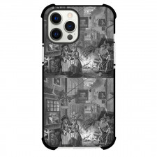 William Hogarth The Four Times of Day Night Phone Case For iPhone and Samsung Galaxy Devices - The Four Times of Day Night Painting Rococo Artwork
