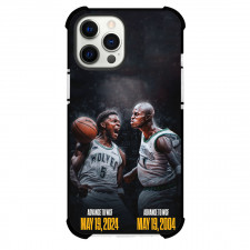 NBA Minnesota Timberwolves Phone Case For iPhone and Samsung Galaxy Devices - Minnesota Timberwolves Adance To WCF 2024 Poster