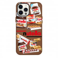 Nutella Phone Case For iPhone Samsung Galaxy Pixel OnePlus Vivo Xiaomi Asus Sony Motorola Nokia - Nutella Mania Collage Logo