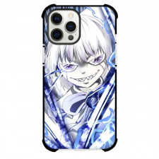 Zatch Bell Zeno Bell Case For iPhone Samsung Galaxy Pixel OnePlus Vivo Xiaomi Asus Sony Motorola Nokia - Zeno Bell Smiling Blue Electricity