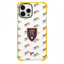 MLS Real Salt Lake Phone Case For iPhone and Samsung Galaxy Devices - Real Salt Lake Medley Monogram Wordmark