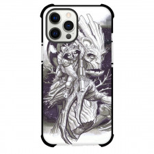 Guardians Of The Galaxy Rocket Raccoon And Groot Phone Case For iPhone Samsung Galaxy Pixel OnePlus Vivo Xiaomi Asus Sony Motorola Nokia - Rocket Raccoon Groot Grayscale