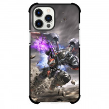 Gundam G Master Phone Case For iPhone Samsung Galaxy Pixel OnePlus Vivo Xiaomi Asus Sony Motorola Nokia - Master Dragon Show Powers on Grey Background