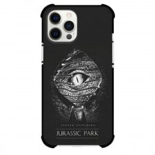 Jurassic Park Phone Case For iPhone Samsung Galaxy Pixel OnePlus Vivo Xiaomi Asus Sony Motorola Nokia - Jurassic Park Dinosaur Eye Grayscale Poster