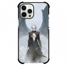 Game Of Thrones Daenerys Targaryen Phone Case For iPhone Samsung Galaxy Pixel OnePlus Vivo Xiaomi Asus Sony Motorola Nokia - Daenerys Targaryen Standing Watercolor Art