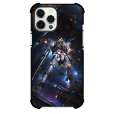 Gundam Char CA Phone Case For iPhone Samsung Galaxy Pixel OnePlus Vivo Xiaomi Asus Sony Motorola Nokia - Nu Gundam Stand with Custom Gadgets