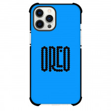 Oreo Phone Case For iPhone Samsung Galaxy Pixel OnePlus Vivo Xiaomi Asus Sony Motorola Nokia - Oreo Logo Redesign On Blue Background