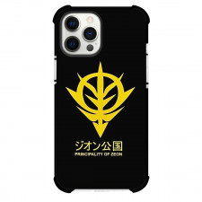 Gundam 0079 Zeon Phone Case For iPhone Samsung Galaxy Pixel OnePlus Vivo Xiaomi Asus Sony Motorola Nokia - Zeon Yellow Logo