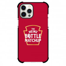 Heinz Phone Case For iPhone Samsung Galaxy Pixel OnePlus Vivo Xiaomi Asus Sony Motorola Nokia - Heinz Bottle Matchup Sweepstekes Red Background