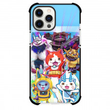 Yo-Kai Watch Phone Case For iPhone Samsung Galaxy Pixel OnePlus Vivo Xiaomi Asus Sony Motorola Nokia - Yo-Kai Watch Favorite Character Illustration Art On Blue Background