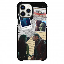 Marvel Phone Case For iPhone Samsung Galaxy Pixel OnePlus Vivo Xiaomi Asus Sony Motorola Nokia - Gamora And Star Lord Collage