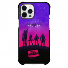 Guardians Of The Galaxy Characters Phone Case For iPhone Samsung Galaxy Pixel OnePlus Vivo Xiaomi Asus Sony Motorola Nokia - Guardians Team Colorful Silhouette